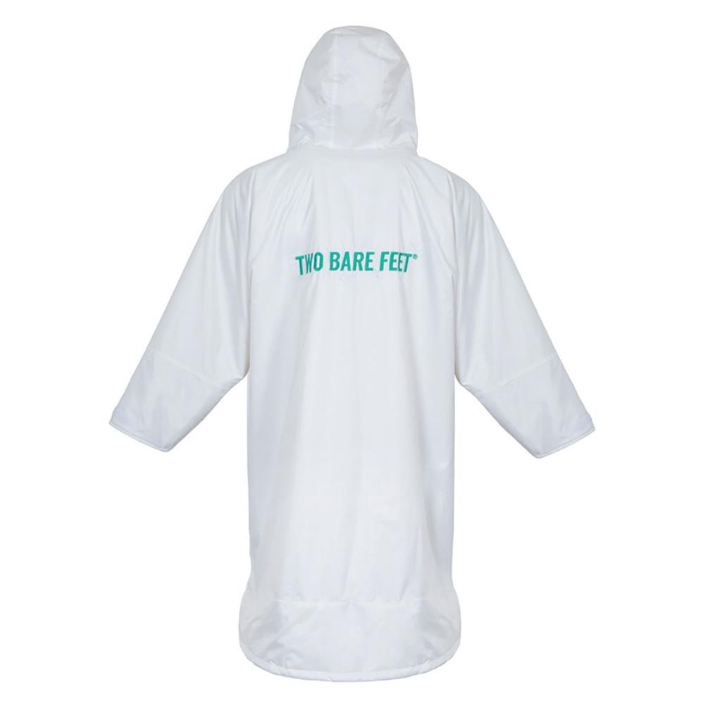 Two Bare Feet Weatherproof Changing Robe & Changing Mat - White / Teal Extra Image 1